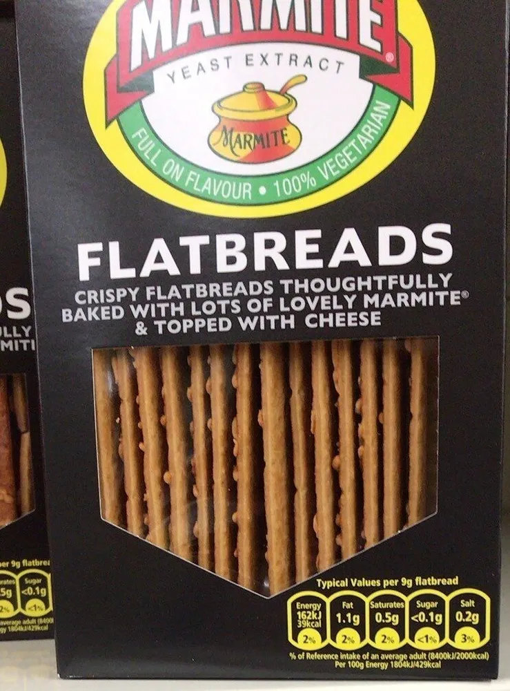 Marmite flatbreads