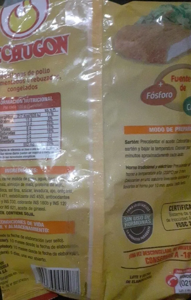 milanesa pechugon