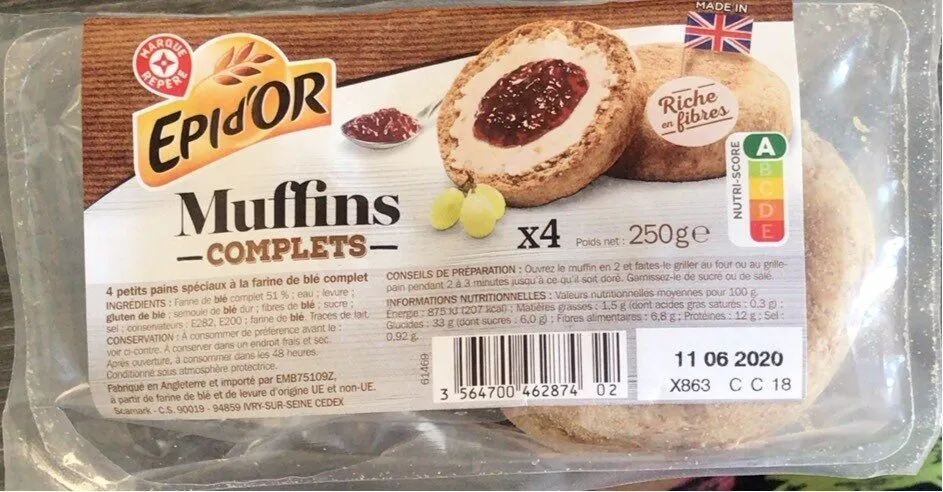 Muffins complets