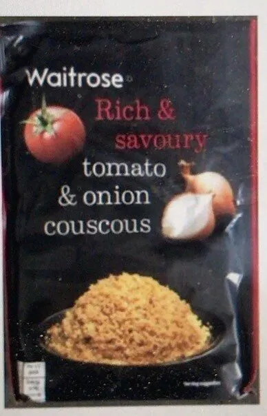 Tomato & onion couscous