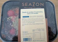 Salade de carottes à la marocaine, sauce à la menthe