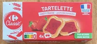 Tartelette goût fraise