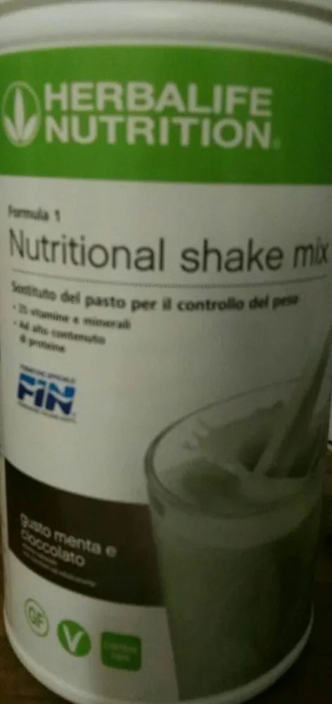 Nutritional shake mix