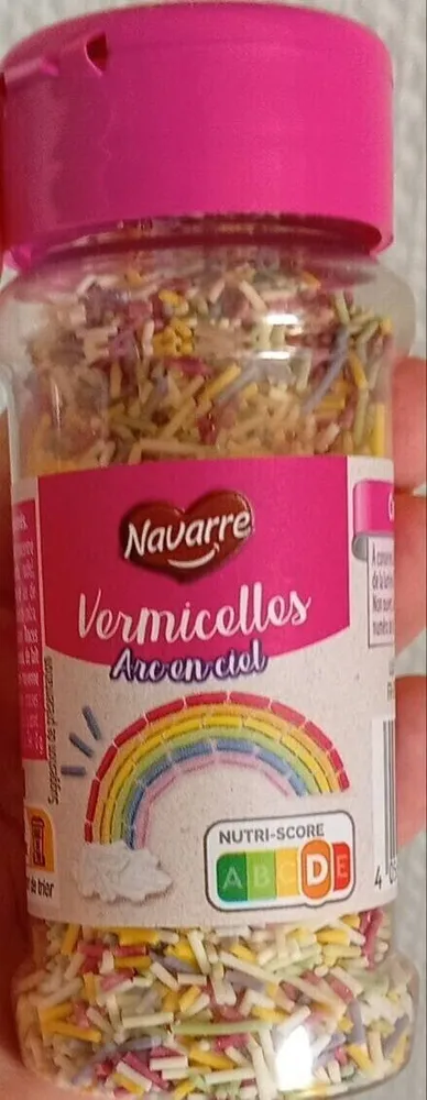 Vermicelle arc-en-ciel