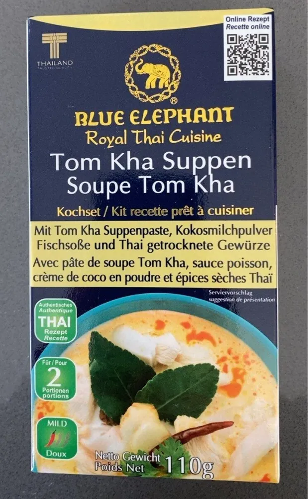 Soupe tom kha