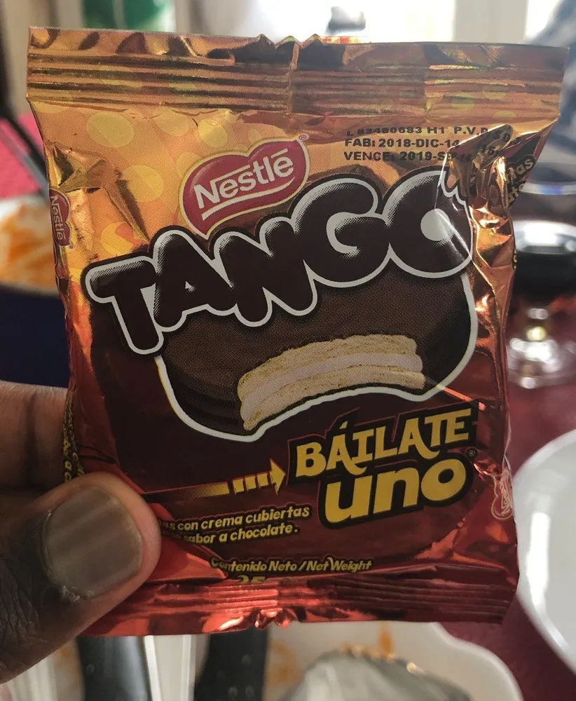 Galleta Recubierta Tango 25 G Chocolate