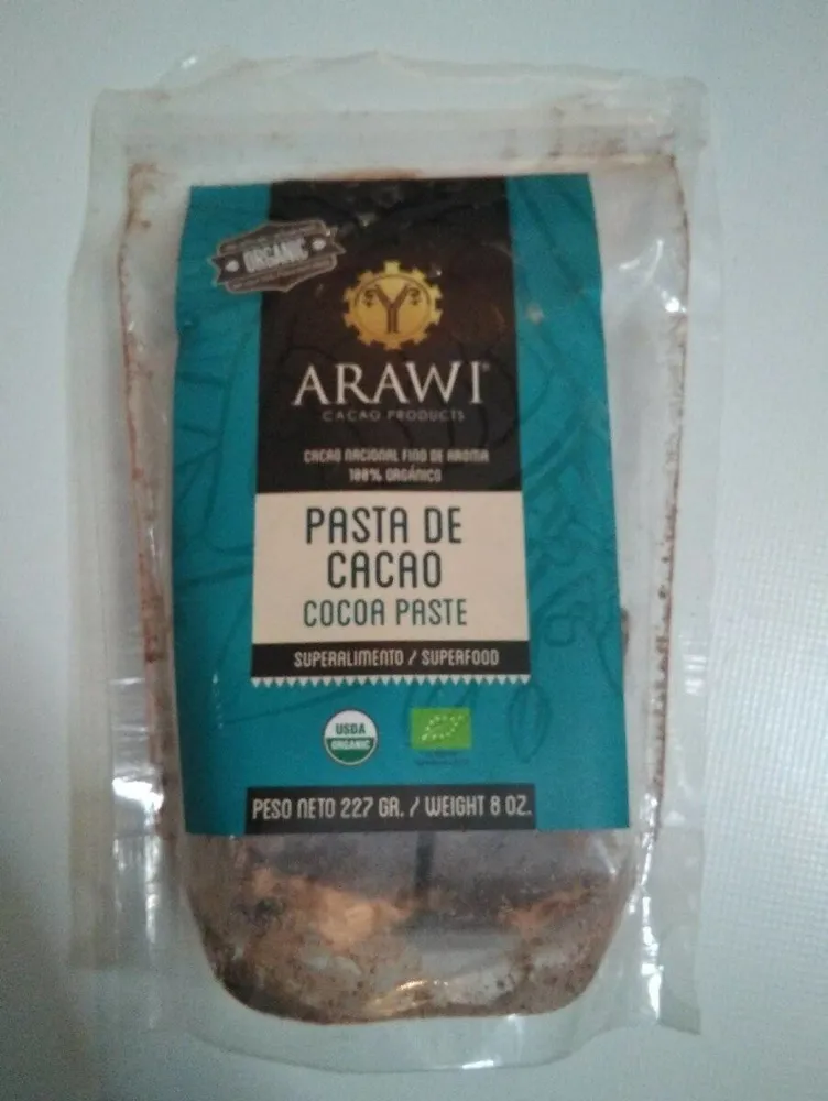 Pasta de cacao