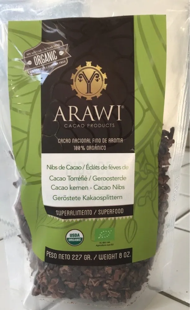 Nibs de Cacao / Éclats de fèves de cacao torréfié