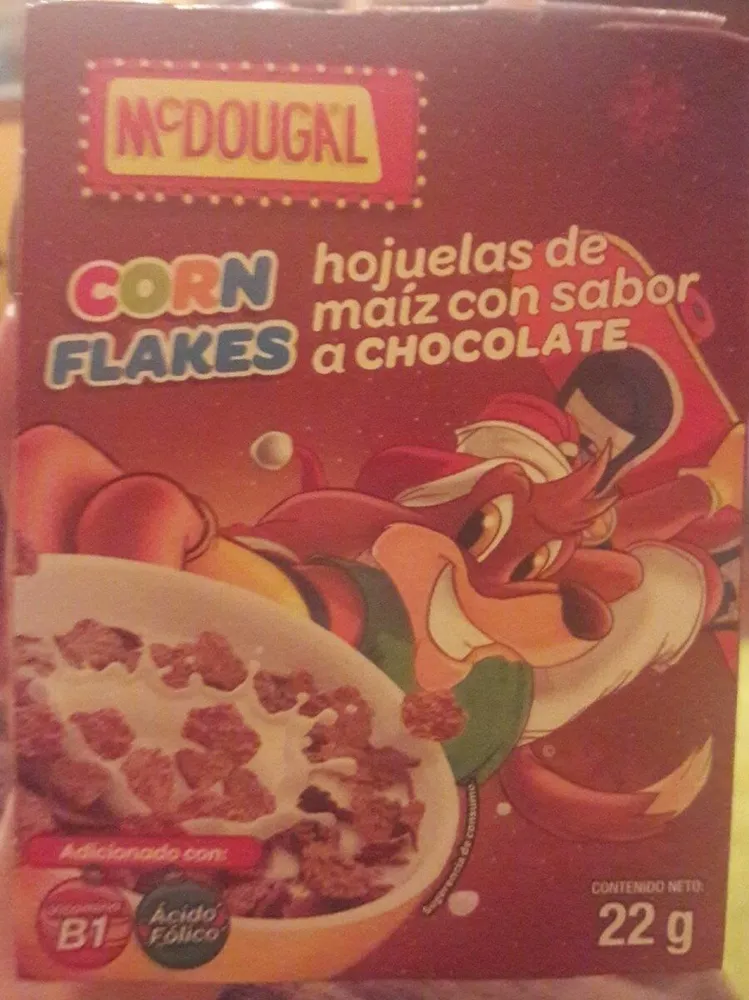 Hojuelas de maíz sabor chocolate