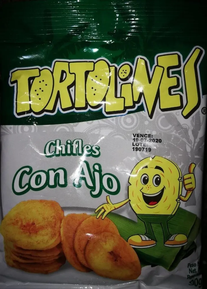 Chifles con ajo