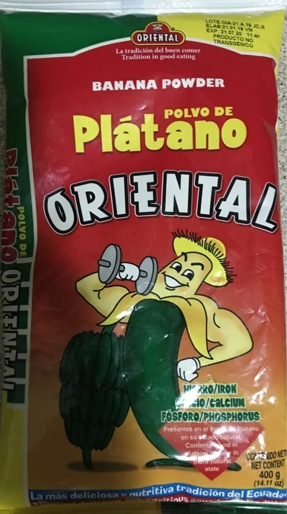 Polvo de plátano
