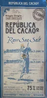 Chocolat noir aux éclats de sel de mer