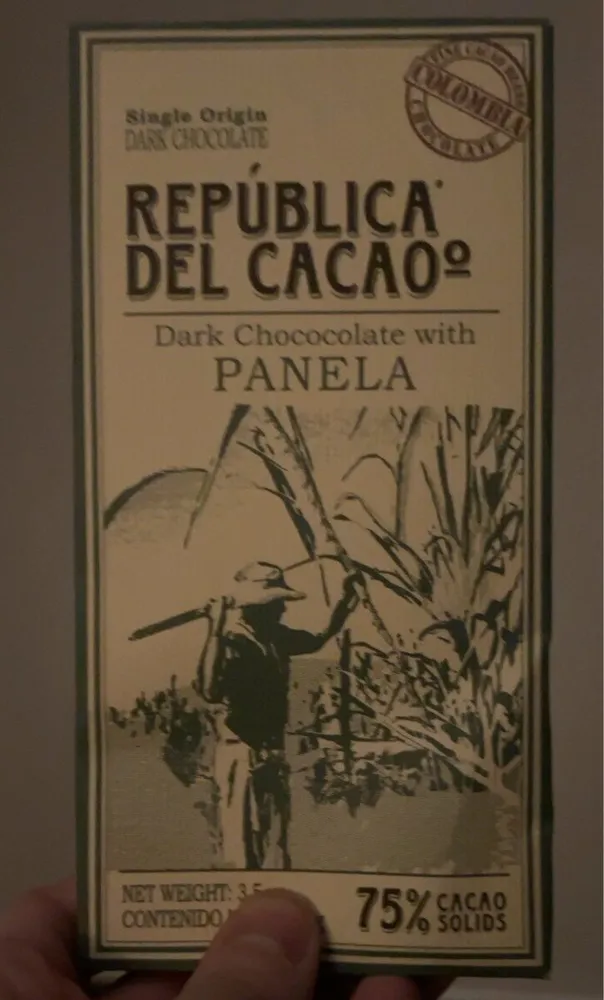 Dark Chocolate with Panela