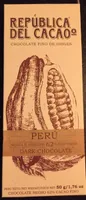 Chocolate fino de origen
