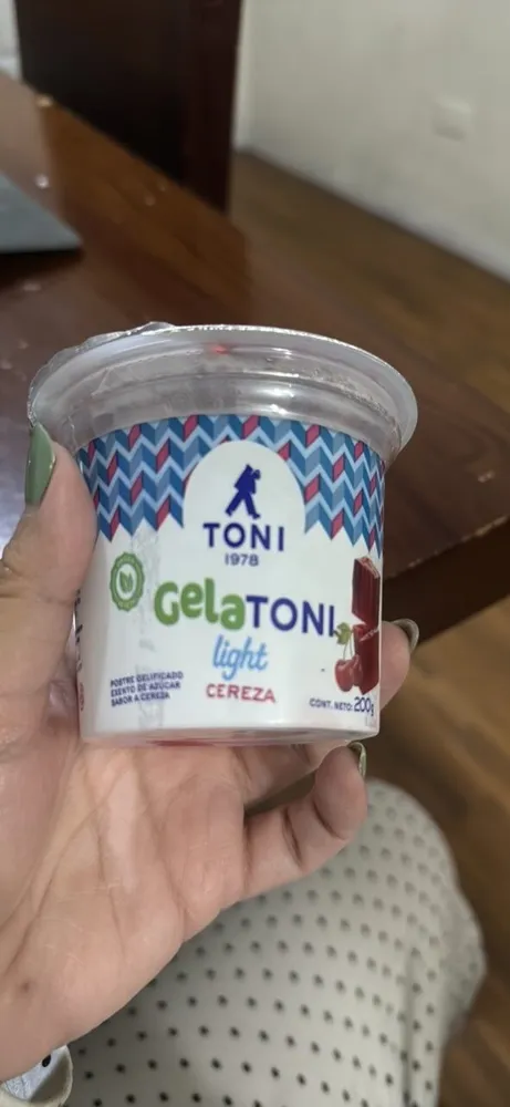 Toni Gelatoni light cereza
