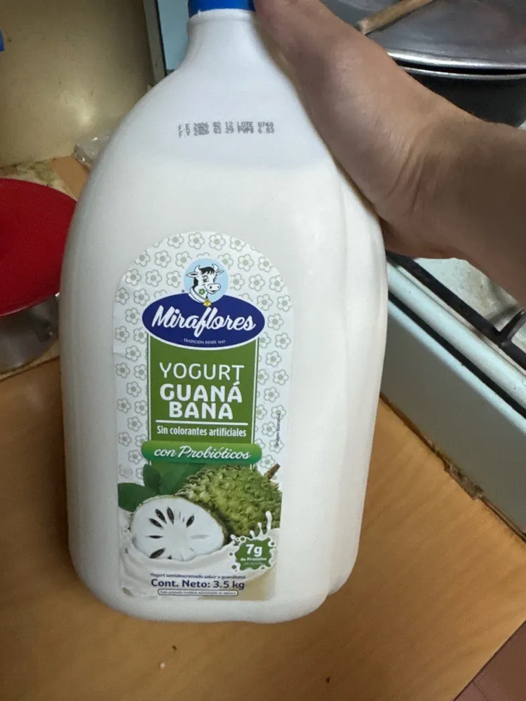 Yogurt Guanábana