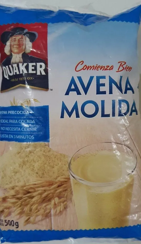 Avena molida precocida