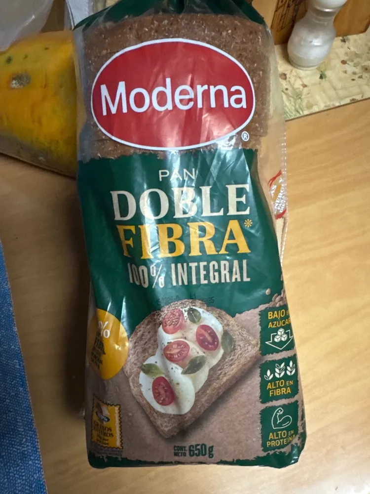 Pan Doble Fibra Integral