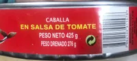 Caballa en salsa de tomate