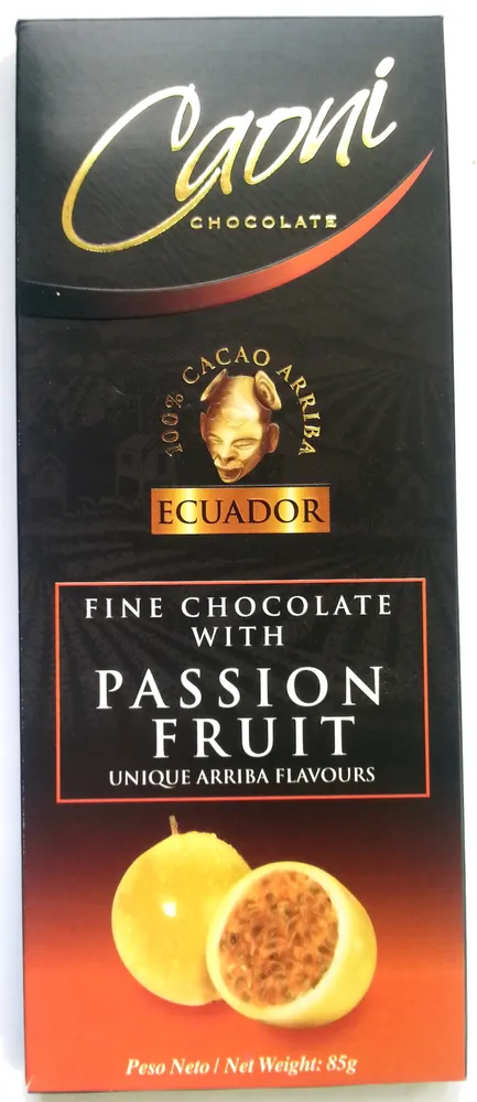 Fine Chocolate with Passion Fruit
