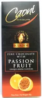 Fine Chocolate with Passion Fruit