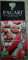 Chocolate ecológico con chile