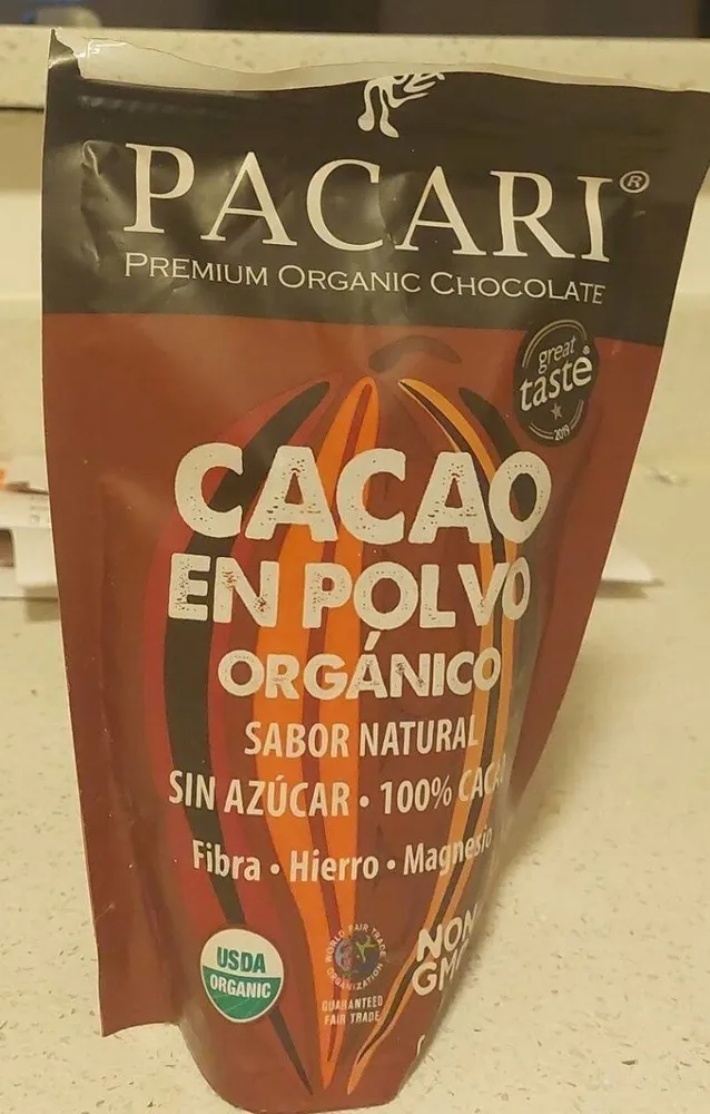 Cacao en polvo orgánico