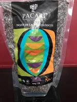 Trozos de cacao ecológicos