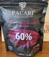 Chips de chocolate organico