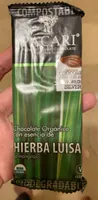 chocolate organico con esencia de Hierba Luisa