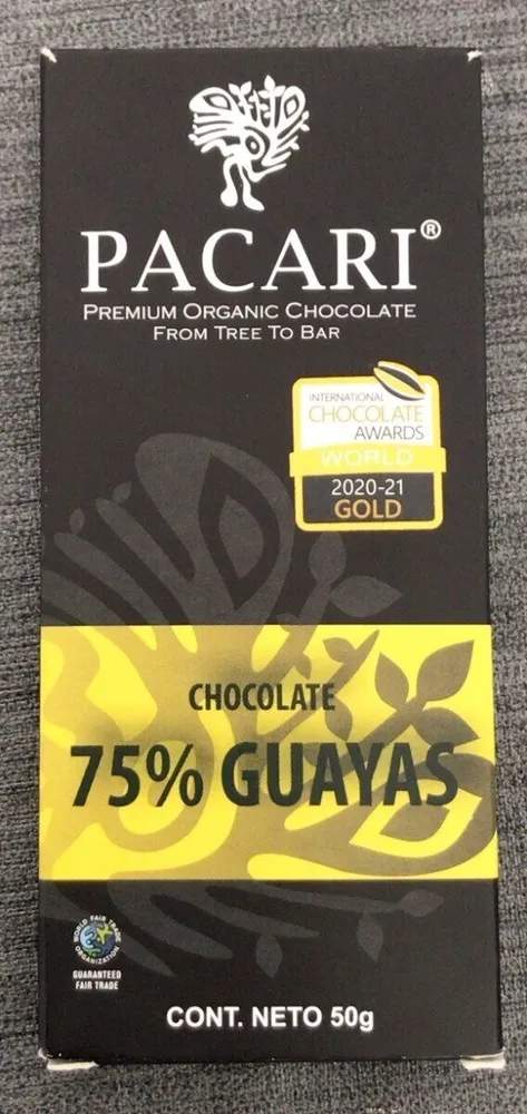 Chocolat 75% Guayas