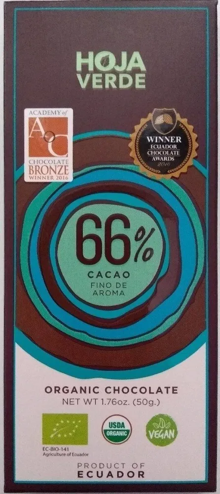 Chocolate 66% cacao fino de aroma