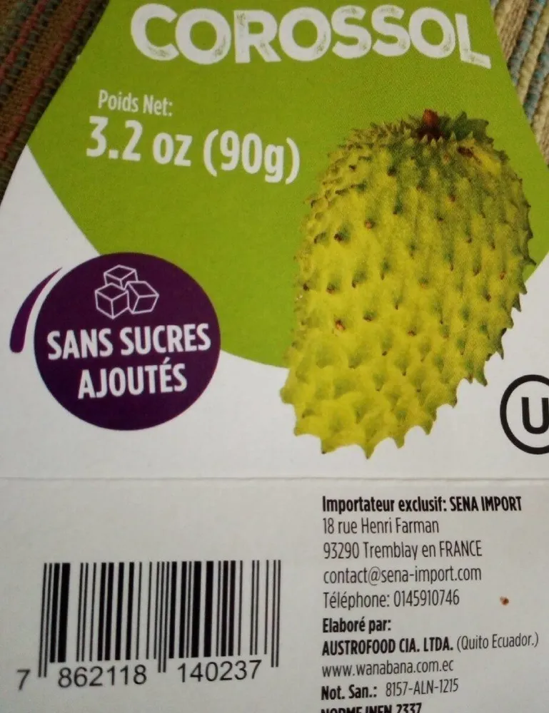 Purée de corossol