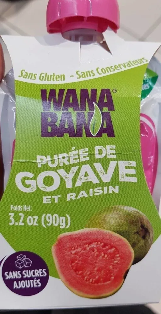 Puree de goyave et raisin wanabana