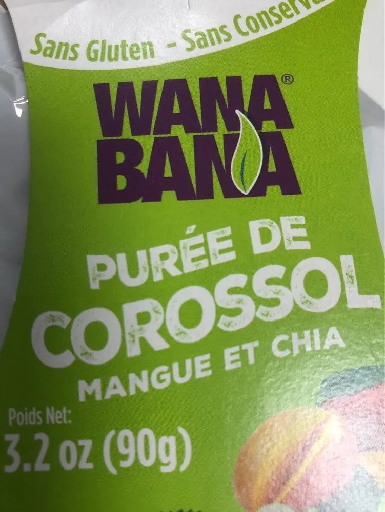 Purée de corossol mangue & chia