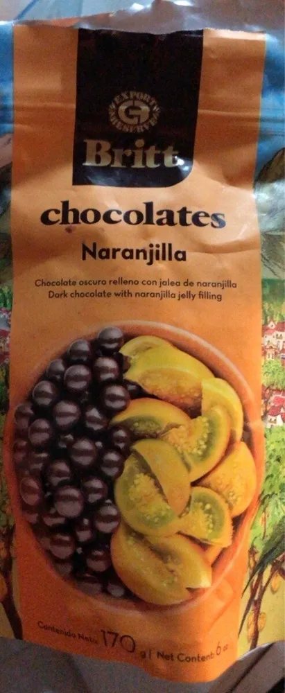 Chocolates Naranjilla