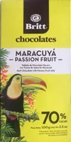 Dark Chocolate With Maracuyà/Passion Fruit