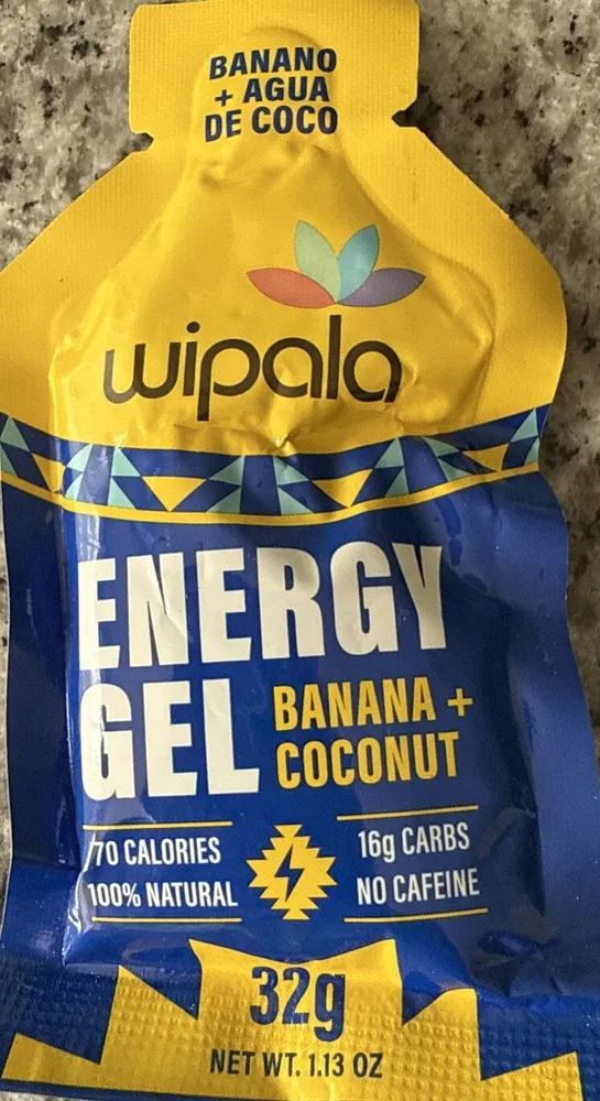 Energy Gel Banano + Agua De Coco