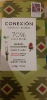 Chocolate wasabi & cacao nibs