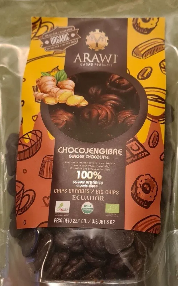 Choco ginger - big chips