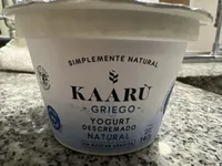 Yogurt descremado natural