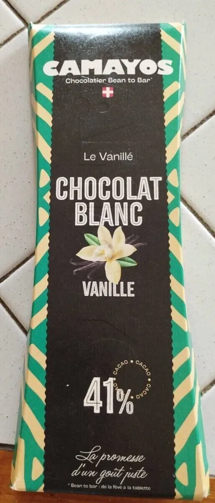 Chocolat blanc vanille