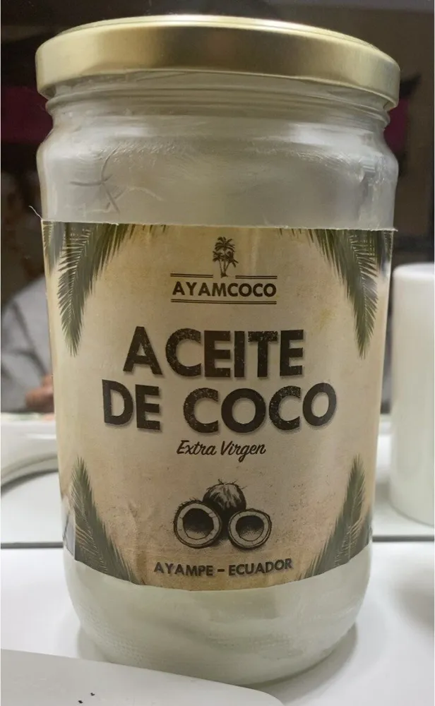 Aceite fe coco