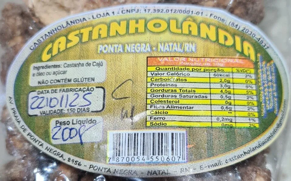 Castanha De Caju Pralinée
