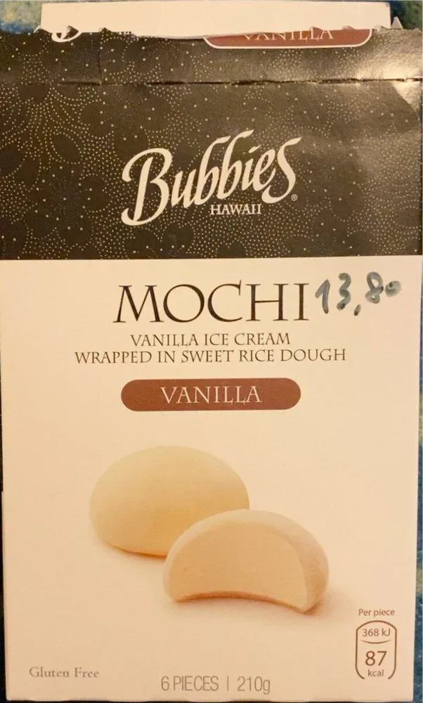 Mochi vanilla ice cream