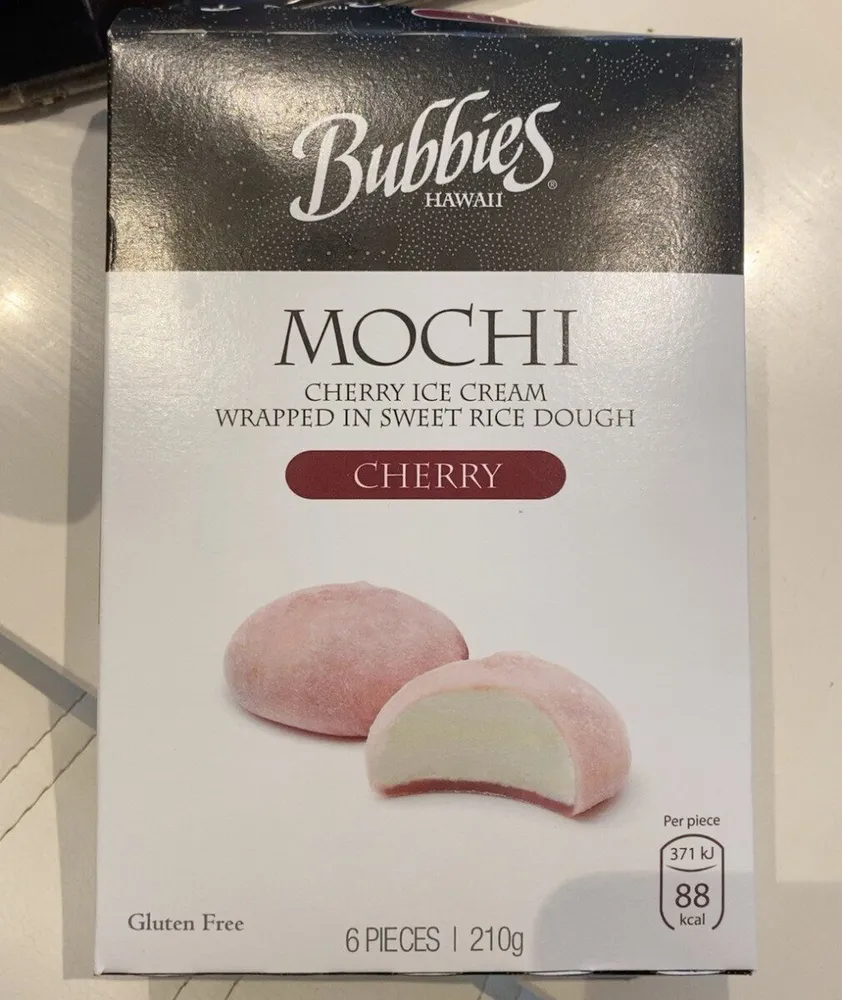 mochi cherry ice cream