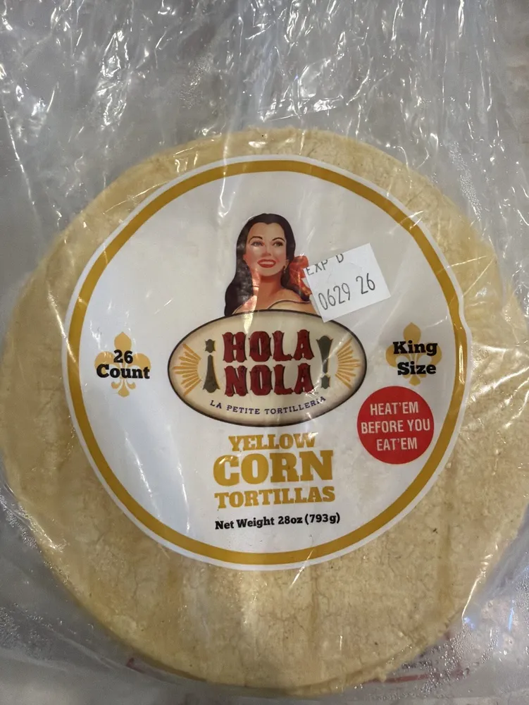 Yellow Corn Tortillas