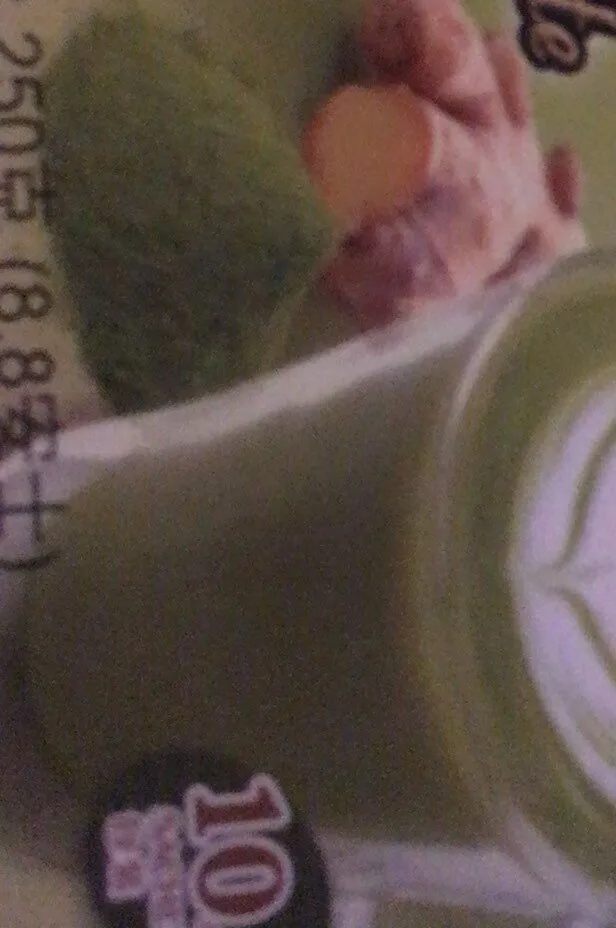 Matcha ginger latte
