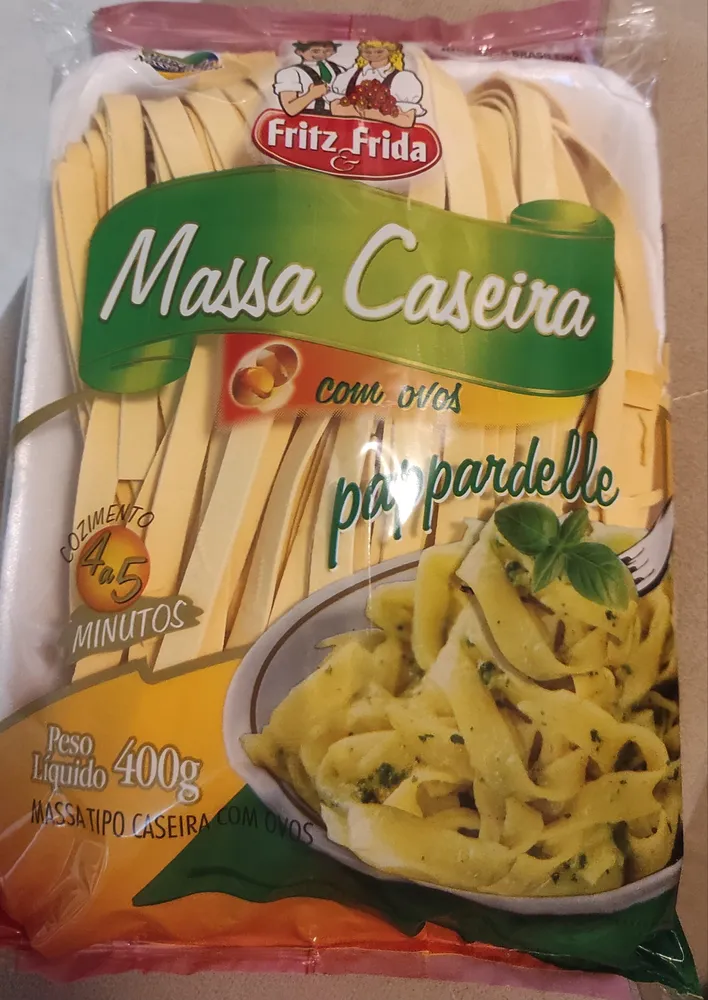 Massa Caseira com Ovos Pappardelle