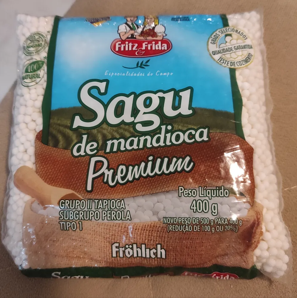 Sagu de Mandioca Premium